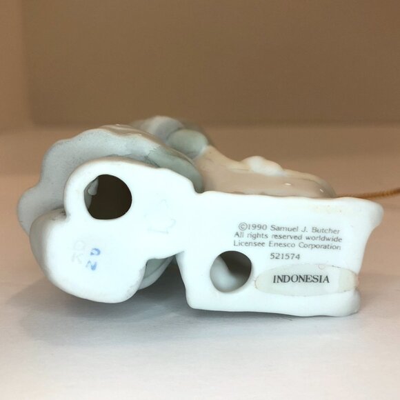 Precious Moments Ornament Granma & Cat Mom & Baby Stroller Touched Hearts Set 3 - Picture 8 of 13